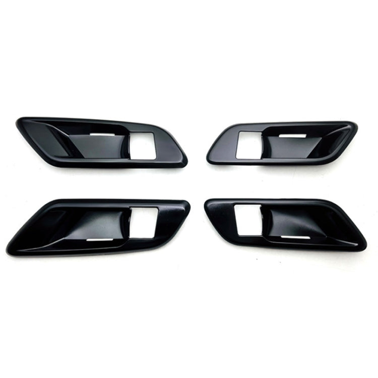 For 2023 Toyota Crown Door Handle Cover Decorative Frame, Style: Right-hand Drive(Black) - Decorative Strip by buy2fix | Online Shopping UK | buy2fix