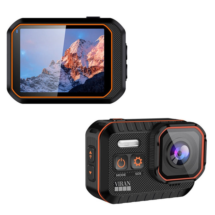 SC002 4K/60FPS IP68 Waterproof WiFi HD Mini Outdoor Sports Diving Camera, Color: Black+32G - Other Camera by buy2fix | Online Shopping UK | buy2fix