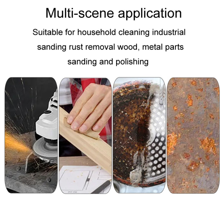 240# Woodworking Polishing Metal Rust Removal Wet And Dry Sponge Sandpaper - Abrasive Tools & Accessories by buy2fix | Online Shopping UK | buy2fix