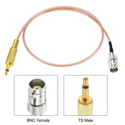 15cm BNC Female To 3.5mm Male Stereo Adapter Coaxial Power Audio RG316 Cable - Connectors by buy2fix | Online Shopping UK | buy2fix