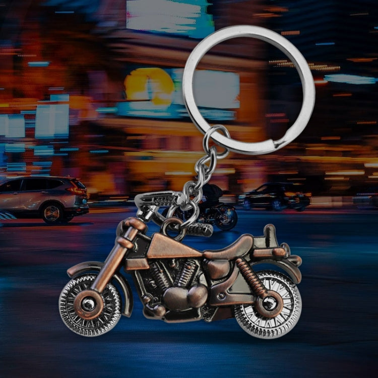 Simulation Cool Motorcycle Keychain Metal Decoration Pendant, Style: X-104 Black - Key Rings by buy2fix | Online Shopping UK | buy2fix