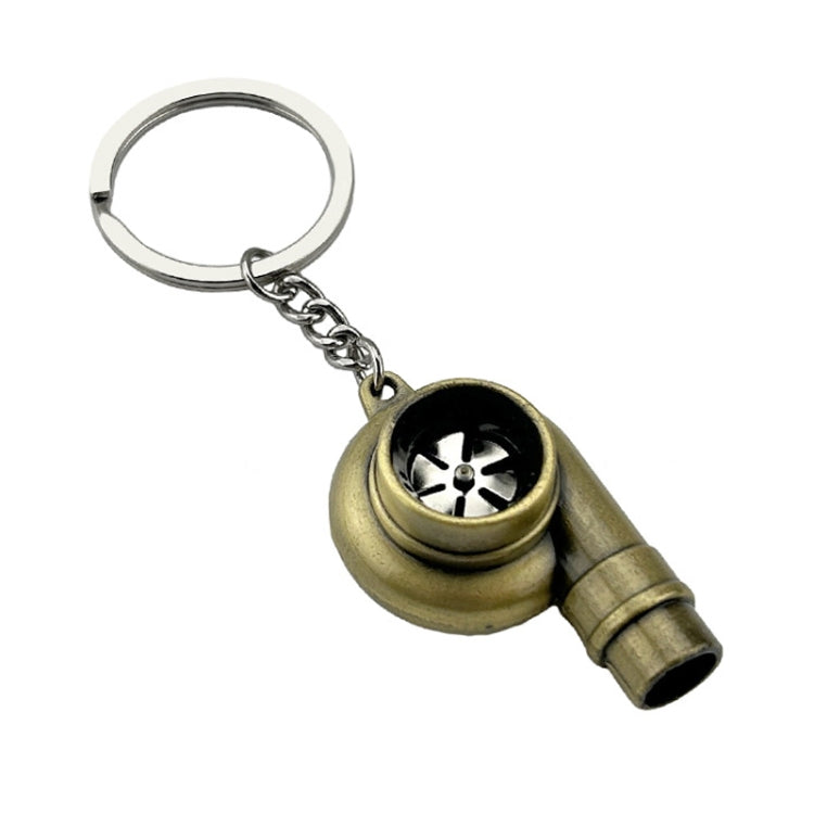 Car Tuning Accessories Turbo Keychain Decorative Pendant, Style: Large Bronze - Key Rings by buy2fix | Online Shopping UK | buy2fix