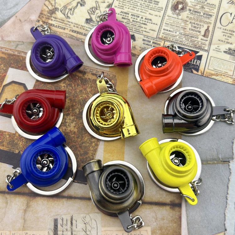 Car Tuning Accessories Turbo Keychain Decorative Pendant, Style: Small Green Antique - Key Rings by buy2fix | Online Shopping UK | buy2fix