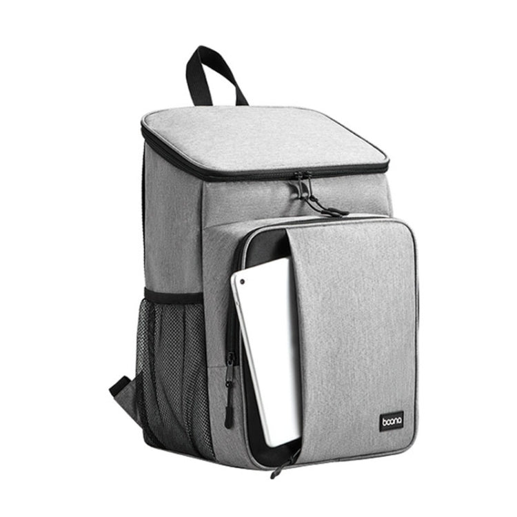 Baona BN-K012 Multifunctional Large-capacity Laptop Backpack Business Backpack(Gray) - Backpack by Baona | Online Shopping UK | buy2fix