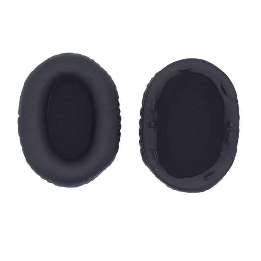 1pair For Razer Opus X Headphone Replacement Sponge Cover Ear Pad Accessories(Black Leather) - Earmuff & Pad by buy2fix | Online Shopping UK | buy2fix