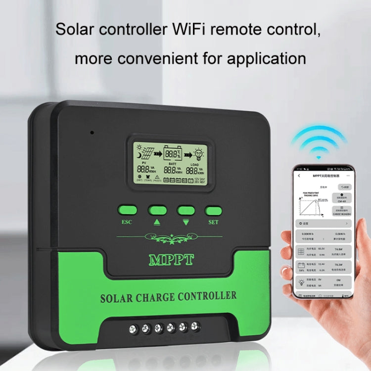 12V-24V 50A WIFI Remote MPPT Home Energy Storage Control System Solar Controller, Model: CM-D50 - Others by buy2fix | Online Shopping UK | buy2fix