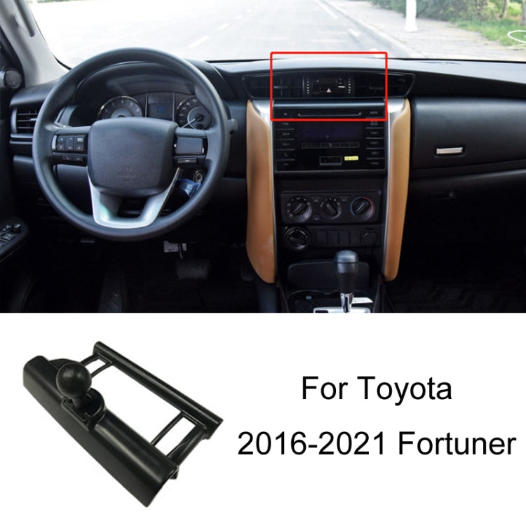 For Toyota Car Air Outlet Phone Holder Base, Model: 16-21 Fortuner - Special Car Holders by buy2fix | Online Shopping UK | buy2fix