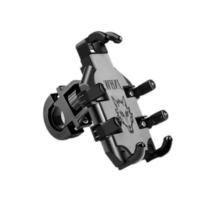 JNHW Motorcycle Bicycle Eight Claw Mobile Phone Navigation Shockproof Bracket, Style: For Handlebar - Holder by JNHW | Online Shopping UK | buy2fix