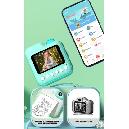 Mini Children High-Definition Printing Digital Camera, Color: Green - Video Cameras by buy2fix | Online Shopping UK | buy2fix