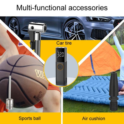 Car Portable Multifunctional Intelligent Digital Display Inflatable Pump(Black) - Inflatable Pump by buy2fix | Online Shopping UK | buy2fix