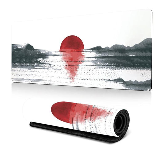 300x600x2mm Ink Painting Cherry Blossom Rubber Non-Slip Mouse Pad Desk Mat(Pattern 3) - Mouse Pads by buy2fix | Online Shopping UK | buy2fix