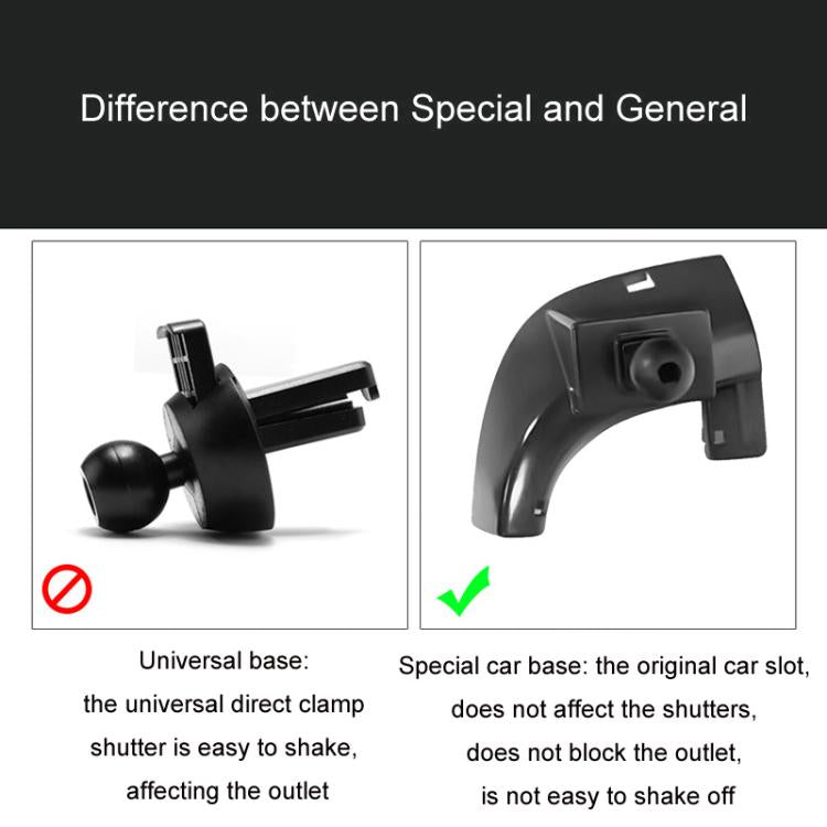 For Renault Car-Mounted Special Mobile Phone Navigation Bracket Base(9-16 Koleos) - Special Car Holders by buy2fix | Online Shopping UK | buy2fix