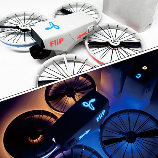 For DJI Flip CQT Drone Light Up Stickers Cool Fuselage Luminous Stickers(Red Blue) - Other by CQT | Online Shopping UK | buy2fix