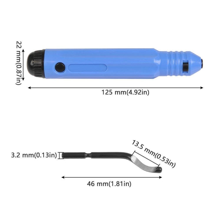 NB1100 Hand Deburr Trimming Knife Scraper, Style:Handle + 1 Cutter Head - Others by buy2fix | Online Shopping UK | buy2fix