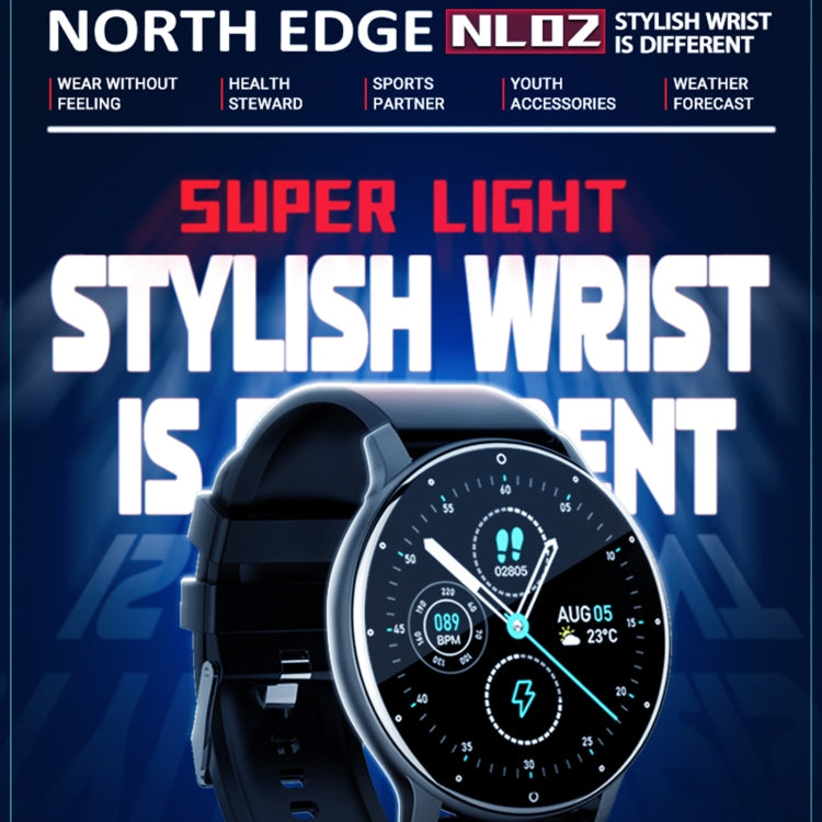 NORTH EDGE NL02 Fashion Bluetooth Sport Smart Watch, Support Multiple Sport Modes, Sleep Monitoring, Heart Rate Monitoring, Blood Pressure Monitoring(Yellow) - Sport Watches by NORTH EDGE | Online Shopping UK | buy2fix