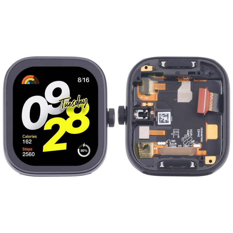 For Xiaomi Redmi Watch 4 Original LCD Screen Digitizer Full Assembly with Frame (Black) - For Xiaomi by buy2fix | Online Shopping UK | buy2fix