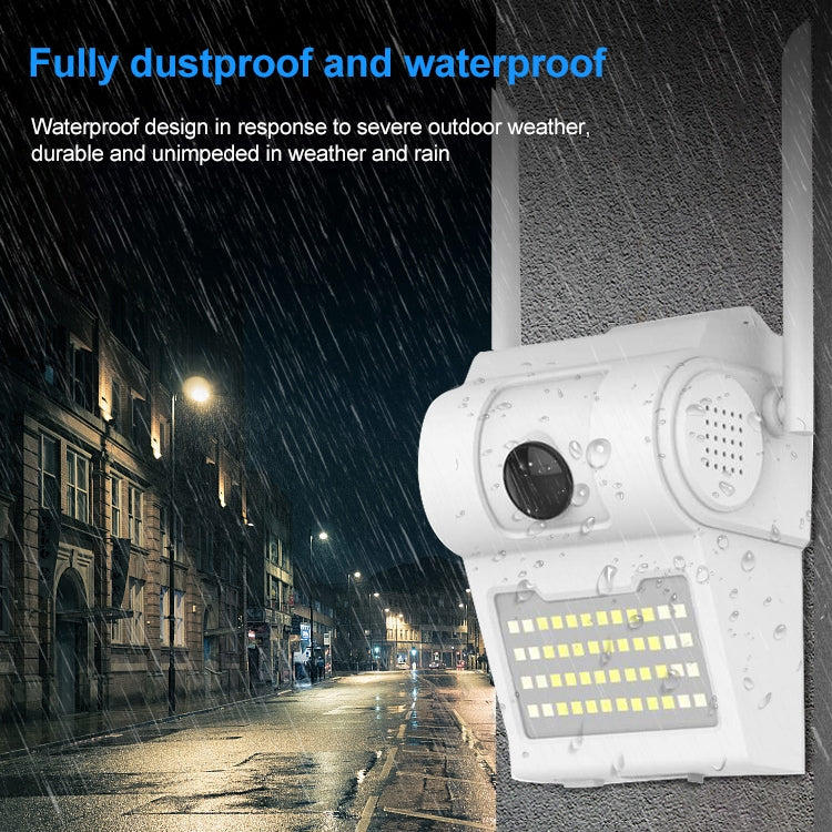 DP14 2.0 Million Pixels 1080P HD Wall Lamp Smart Camera, Support Full-color Night Vision / Motion Detection / Voice Intercom / TF Card, AU Plug - Security by buy2fix | Online Shopping UK | buy2fix