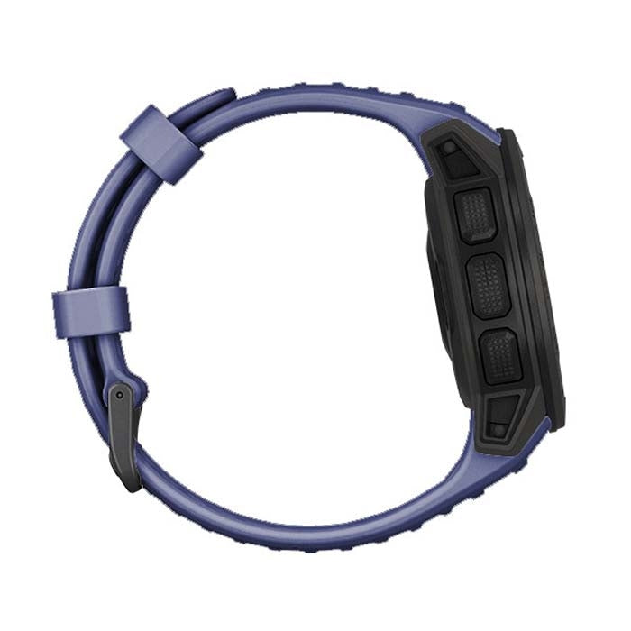 Silicone Watch Band for Garmin Instinct 22mm, Host not Included(Dark Blue) - Smart Wear by buy2fix | Online Shopping UK | buy2fix