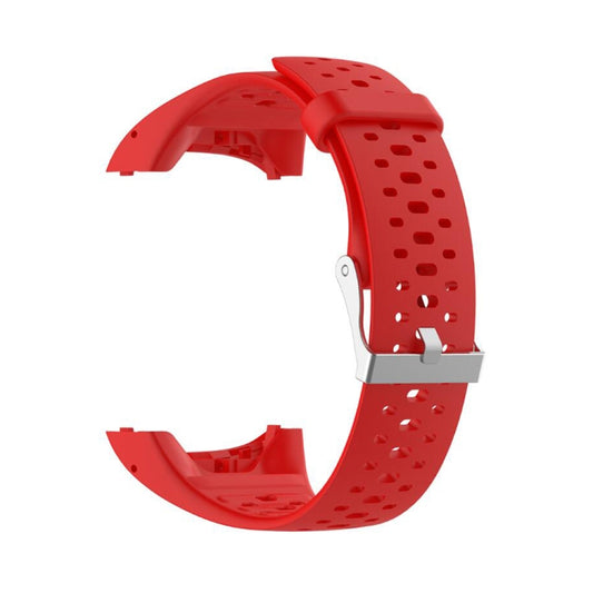 Silicone Sport Watch Band for POLAR M400 / M430(Red) - Smart Wear by buy2fix | Online Shopping UK | buy2fix
