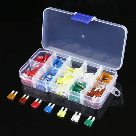 100 in 1 New Energy Car Blade Fuse Holder Set -  by buy2fix | Online Shopping UK | buy2fix