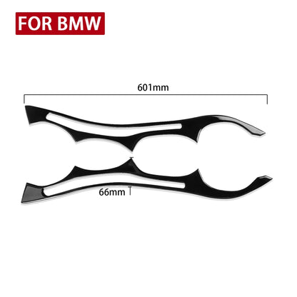 Pair Car Lamp Eyebrow Soft Decorative Sticker for BMW E60 5 Series 2004-2010 - In Car by buy2fix | Online Shopping UK | buy2fix