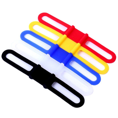 5 PCS Bike Bicycle High Strength Straps Holder For Cellphone Lights Computer, Random Color Delivery - Retaining Clips by buy2fix | Online Shopping UK | buy2fix