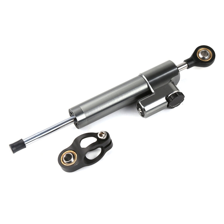 Motorcycle Handlebar Universal Shock Absorber Direction Damper Steering Stabilizer Damper Accessories(Silver Grey) - In Car by buy2fix | Online Shopping UK | buy2fix