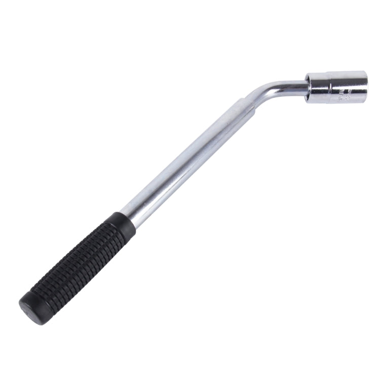 Telescoping Wheel Lug Wrench with Reversible 17mm & 19mm, 21mm & 23mm Socket Adapters And Extended Nonslip Handle from 14.4 inch to 20.5 inch - In Car by buy2fix | Online Shopping UK | buy2fix
