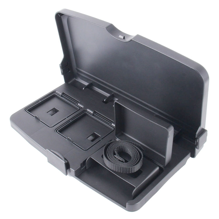 SHUNWEI SD-1503 Vehicle Multi-function Foldable Tray Back Seat Table Drink Food Cup Holder Travel Dining Tray Organzier - Stowing Tidying by SHUNWEI | Online Shopping UK | buy2fix