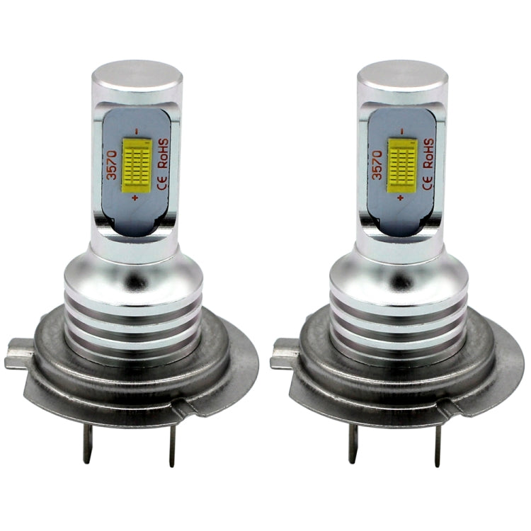 2 PCS H7 72W 1000LM 6000-6500K Super Bright White Light Car Fog LED Bulbs, DC 12-24V - Fog / Driving Lights by buy2fix | Online Shopping UK | buy2fix