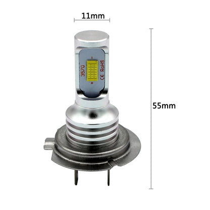 2 PCS H7 72W 1000LM 6000-6500K Super Bright White Light Car Fog LED Bulbs, DC 12-24V - Fog / Driving Lights by buy2fix | Online Shopping UK | buy2fix