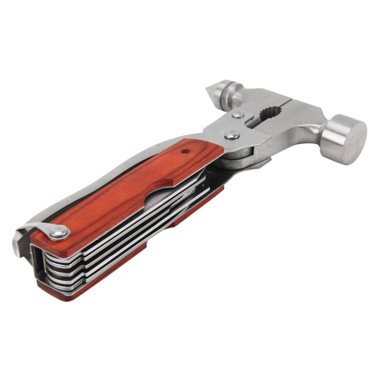 Outdoor Stainless Steel Multi-function Hammer (Hammer + Pliers + Saw Blade + Knife + Bottle Opener) - Others by buy2fix | Online Shopping UK | buy2fix