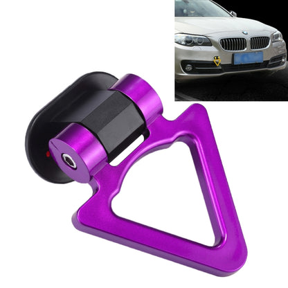 Car Truck Bumper Triangle Tow Hook Adhesive Decal Sticker Exterior Decoration (Purple) - In Car by buy2fix | Online Shopping UK | buy2fix