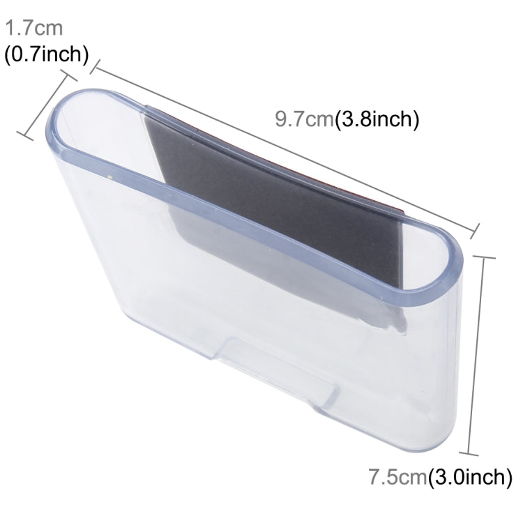 SHUNWEI Car Storage Bag Car Storage Box Bonded Phone Holder Transparent Mobile Phone Box - In Car by SHUNWEI | Online Shopping UK | buy2fix