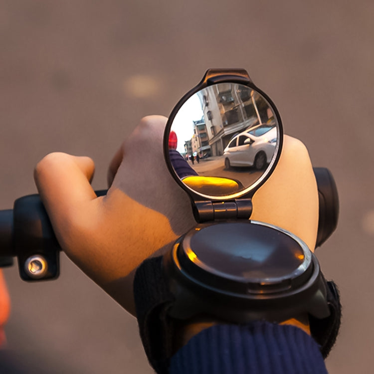 Bicycle 360 Degree Back Mirror Arm Wrist Strap Rear View Mirror - View Mirrors by buy2fix | Online Shopping UK | buy2fix