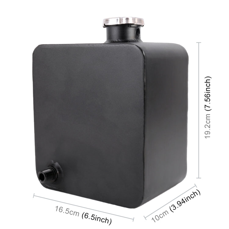 Car Modified Aluminum Alloy Vice Water Tank(Black) - In Car by buy2fix | Online Shopping UK | buy2fix