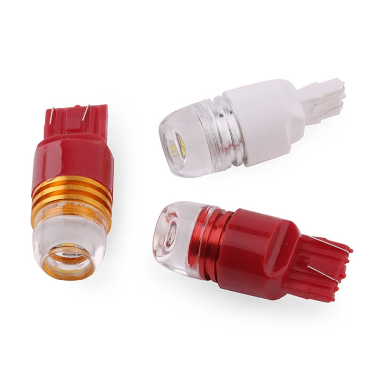 10pcs T20 3157 DC12V / 0.24W / 0.02A / 60LM Car LED Brake Light, Shell Random Color Delivery (Red Light) - In Car by buy2fix | Online Shopping UK | buy2fix