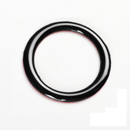 For BMW 3 Series E90/E92/E93 2009-2012 Car One-button Start Carbon Fiber Trim Ring, Left and Right Drive Universal - In Car by buy2fix | Online Shopping UK | buy2fix