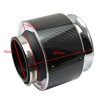 XH-UN013 Car Universal Modified High Flow Carbon Fiber Mushroom Head Style Air Filter - In Car by buy2fix | Online Shopping UK | buy2fix