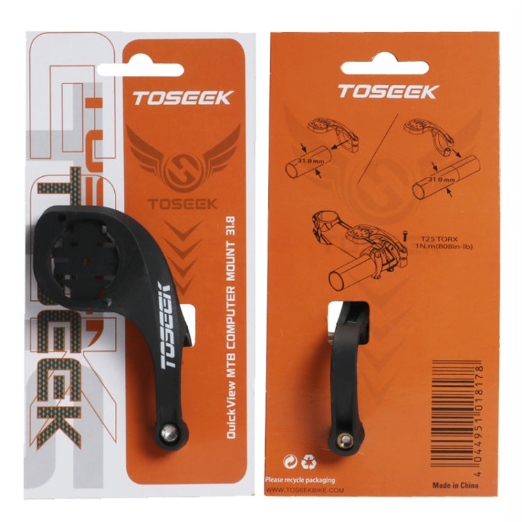 TOSEEK Timer Code Fixed Seat Speed Connection Extension Bracket Mountainous Bicycle Parts, Total Length: 90mm - Holders by TOSEEK | Online Shopping UK | buy2fix