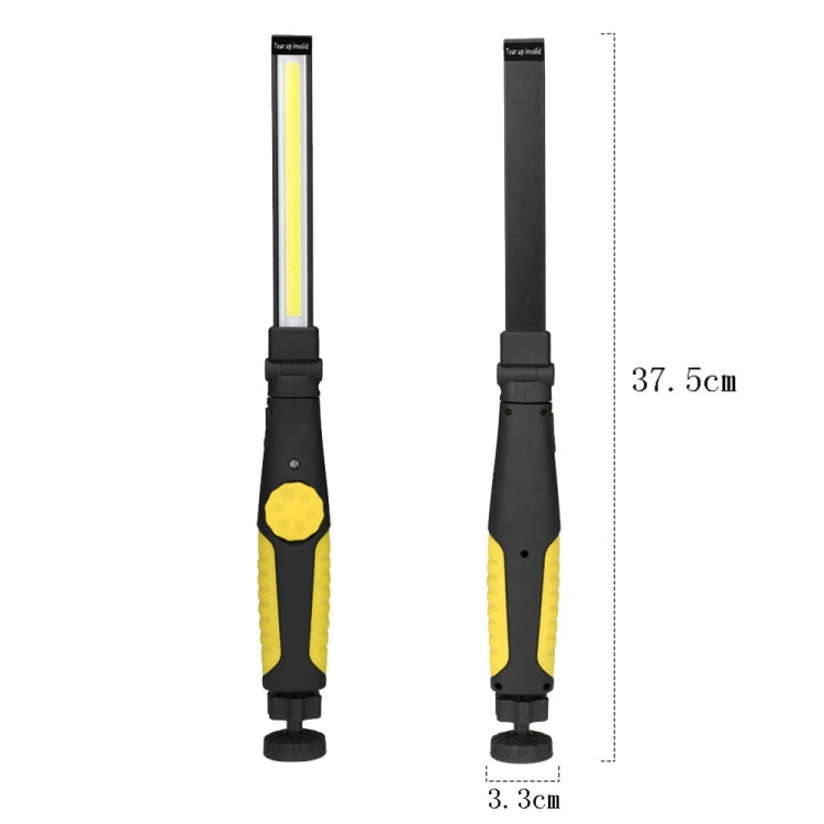 Car Home Car Work Maintenance Lamp Inspection Maintenance Light Emergency COB Charging Lamp(Yellow) - In Car by buy2fix | Online Shopping UK | buy2fix