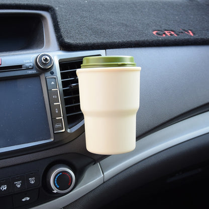 Multifunctional Car Water Cup Holder Hanging Storage Box Mobile Phone Holder Air Outlet Trash Can (Beige) -  by buy2fix | Online Shopping UK | buy2fix