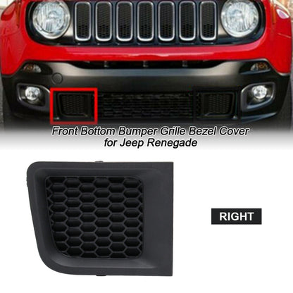 Car Right Front Bumper Lower Grille Bezel Cover for Jeep Renegade - In Car by buy2fix | Online Shopping UK | buy2fix