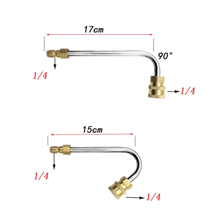 8 in 1 Car Wash High Pressure Spray Nozzle Cleaning Extension Rod - In Car by buy2fix | Online Shopping UK | buy2fix