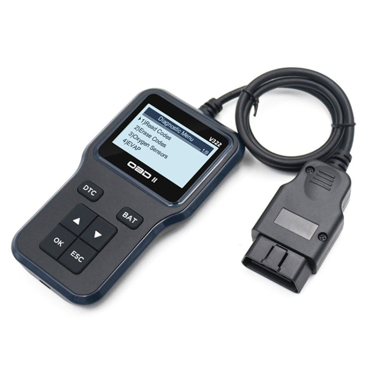 V322 Car OBD Handheld Code Reader Multilingual Fault Diagnosis Device - In Car by buy2fix | Online Shopping UK | buy2fix