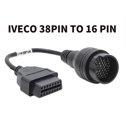 38 Pin to OBD2 Truck Cable for IVECO - In Car by buy2fix | Online Shopping UK | buy2fix