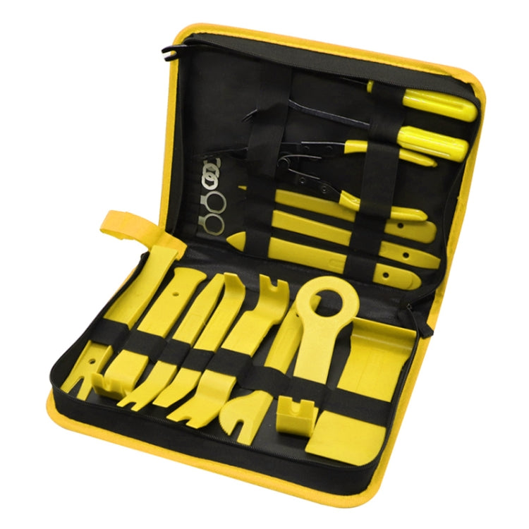 19 in 1 Car Audio Disassembly Tool Interior Disassembly Modification Tool (Yellow) - In Car by buy2fix | Online Shopping UK | buy2fix