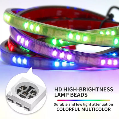 S12-120CM 120cm DC12V-24V Car Rear LED RGB Daytime Running Lights Strip Colorful Lamp - In Car by buy2fix | Online Shopping UK | buy2fix