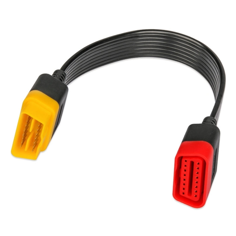 SF62 60cm Car Detector OBD Extension Line Car Computer Conversion Plug Male to Female Adapter Cable - In Car by buy2fix | Online Shopping UK | buy2fix