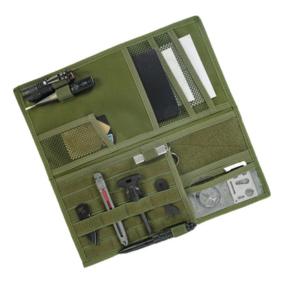 Car Sun Visor Storage Bag Glasses Frame Bill Clip (Army Green) - In Car by buy2fix | Online Shopping UK | buy2fix